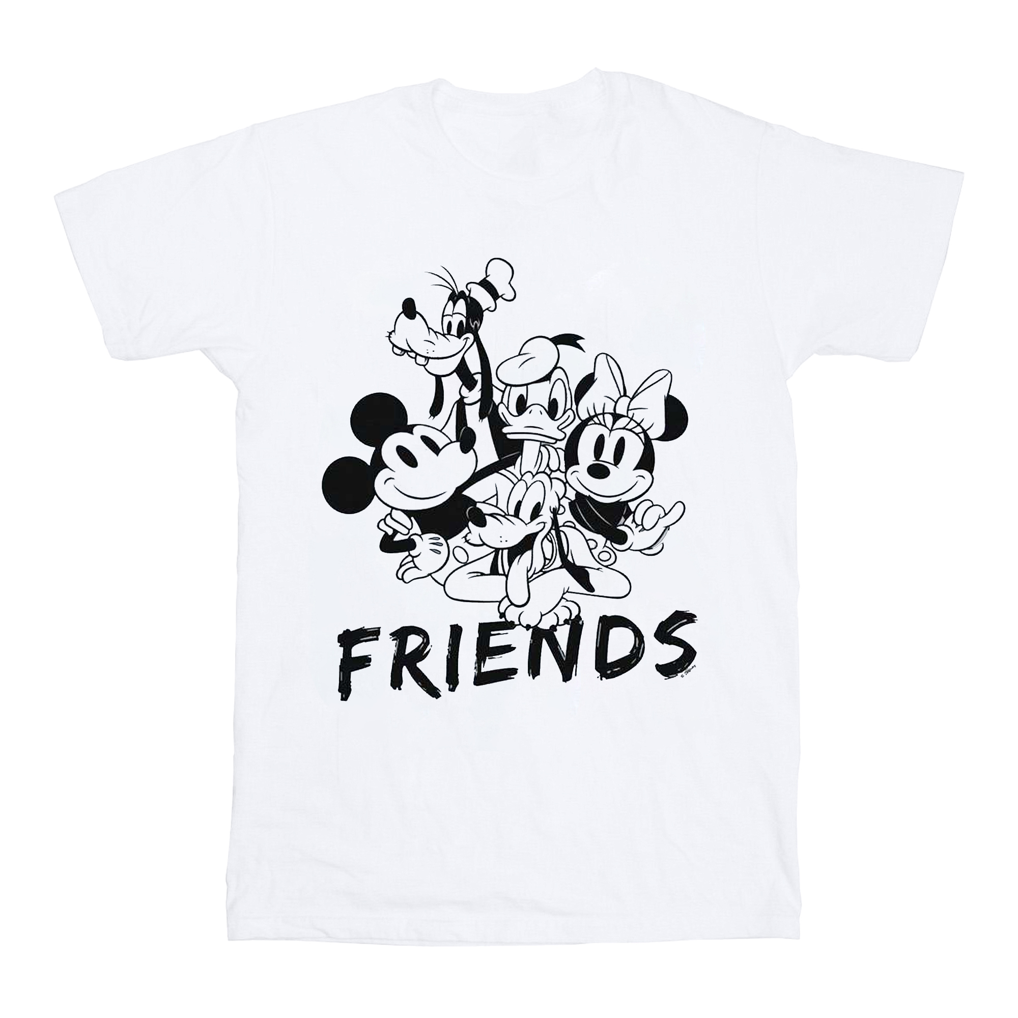Li-cense Disney heren mickey mouse en vrienden t-shirt