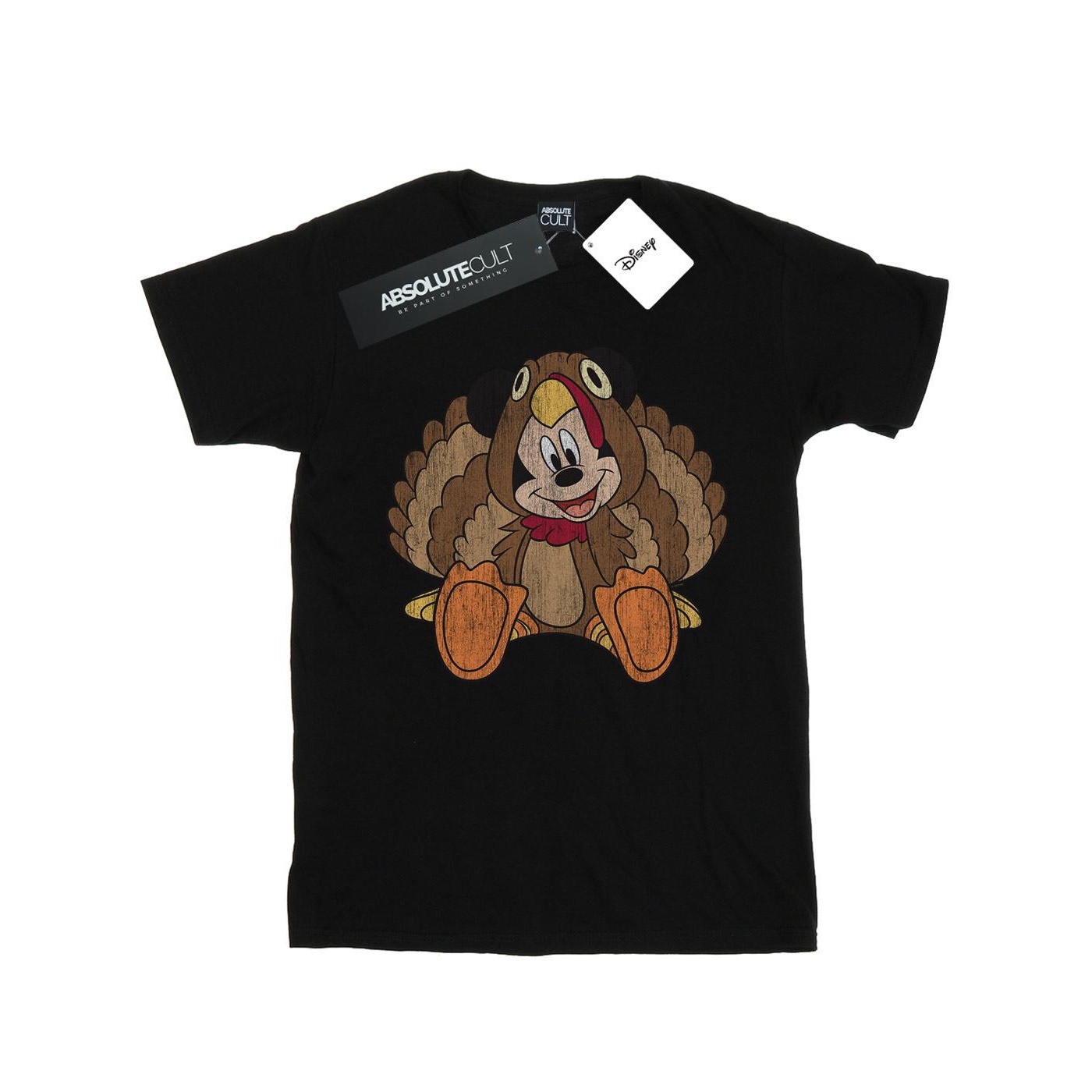 Li-cense Disney heren mickey mouse thanksgiving kalkoen kostuum t-shirt