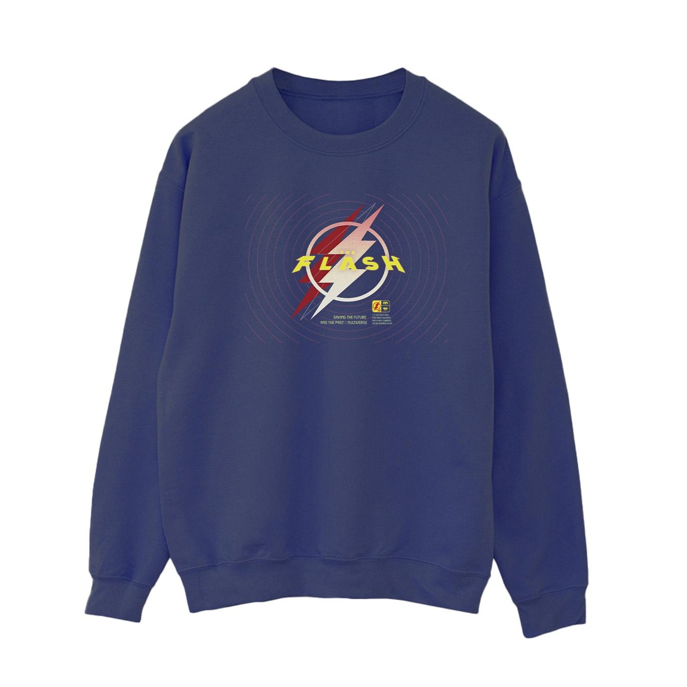 DC Comics Dames the flash lightning logo sweatshirt