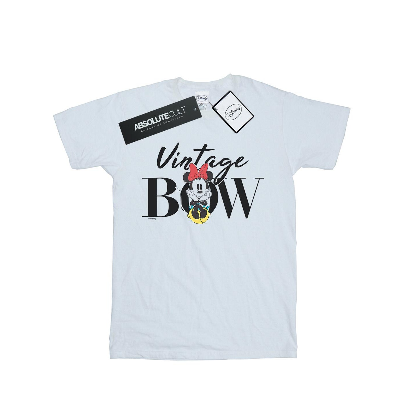 Li-cense Disney heren minnie mouse vintage strik t-shirt