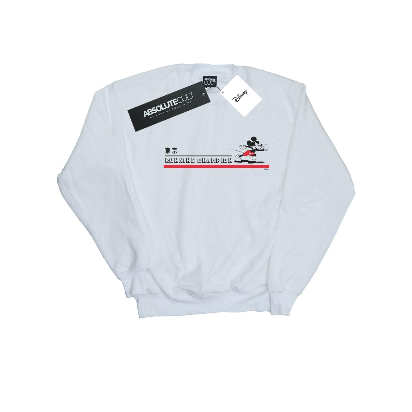 Li-cense Disney heren mickey mouse running champion sweatshirt