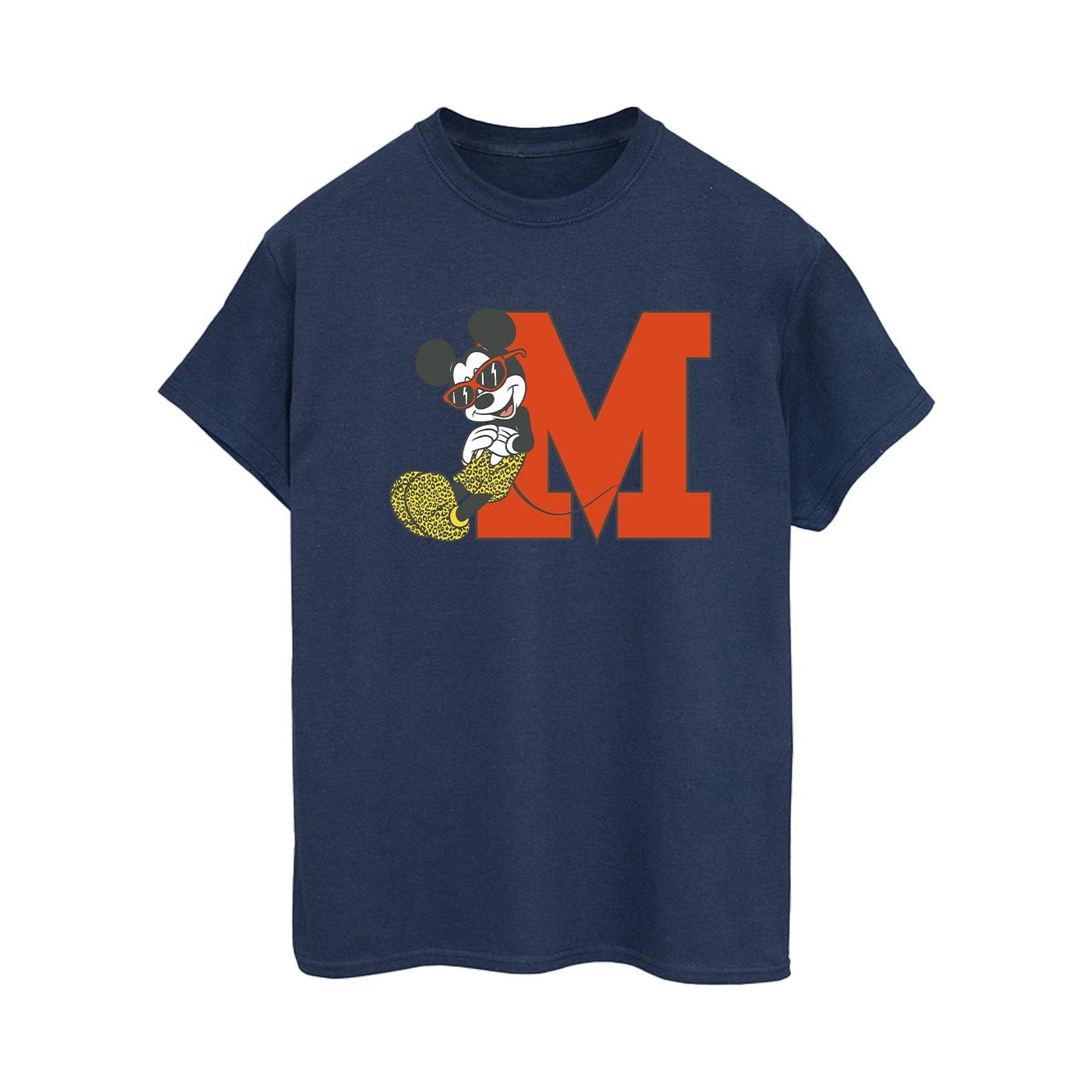 Li-cense Disney dames mickey mouse luipaard broek katoenen vriendje t-shirt