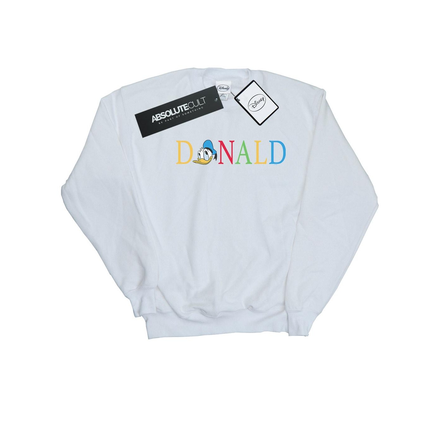 Li-cense Disney dames donald duck letters sweatshirt