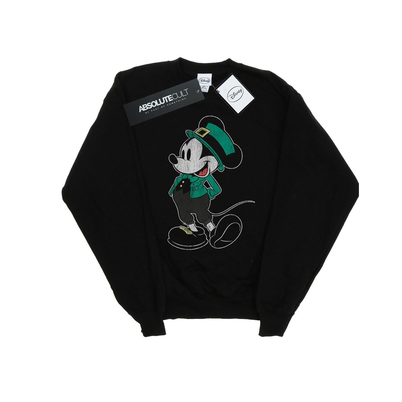 Li-cense Disney heren mickey mouse st patrick kostuum sweatshirt
