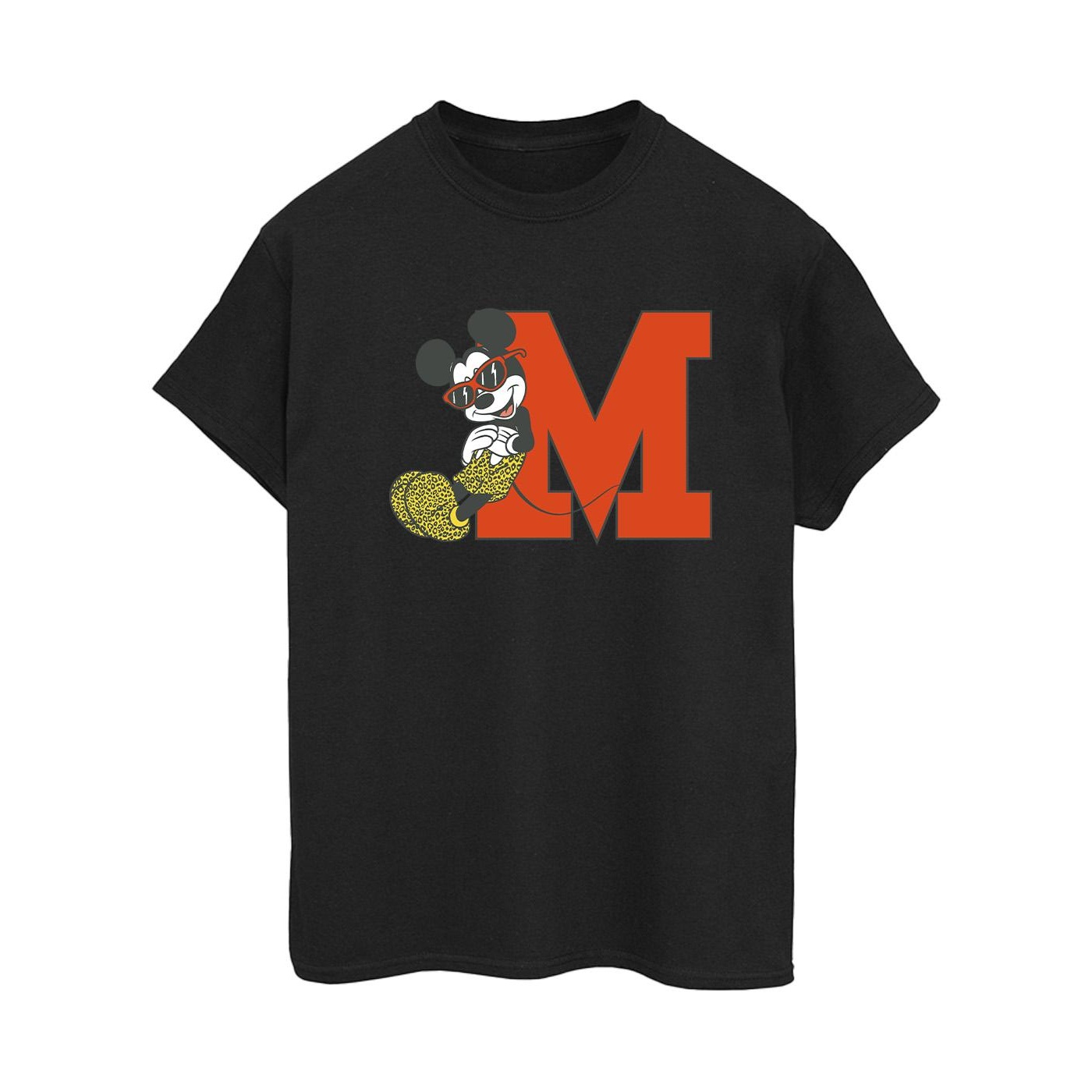 Li-cense Disney dames mickey mouse luipaard broek katoenen vriendje t-shirt