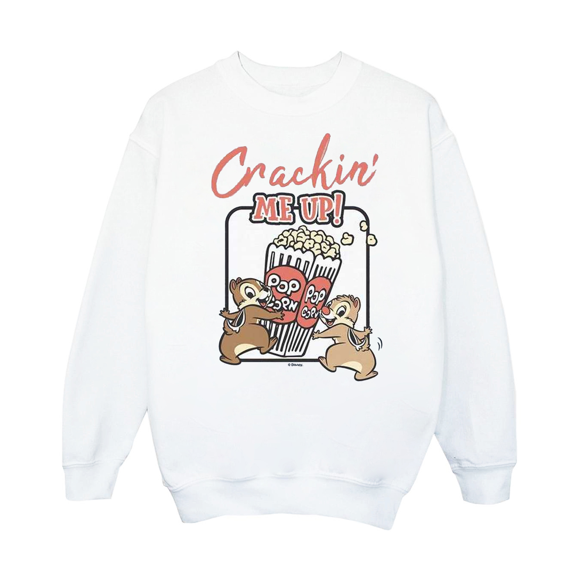 Li-cense Disney heren chip n dale crackin me up sweatshirt