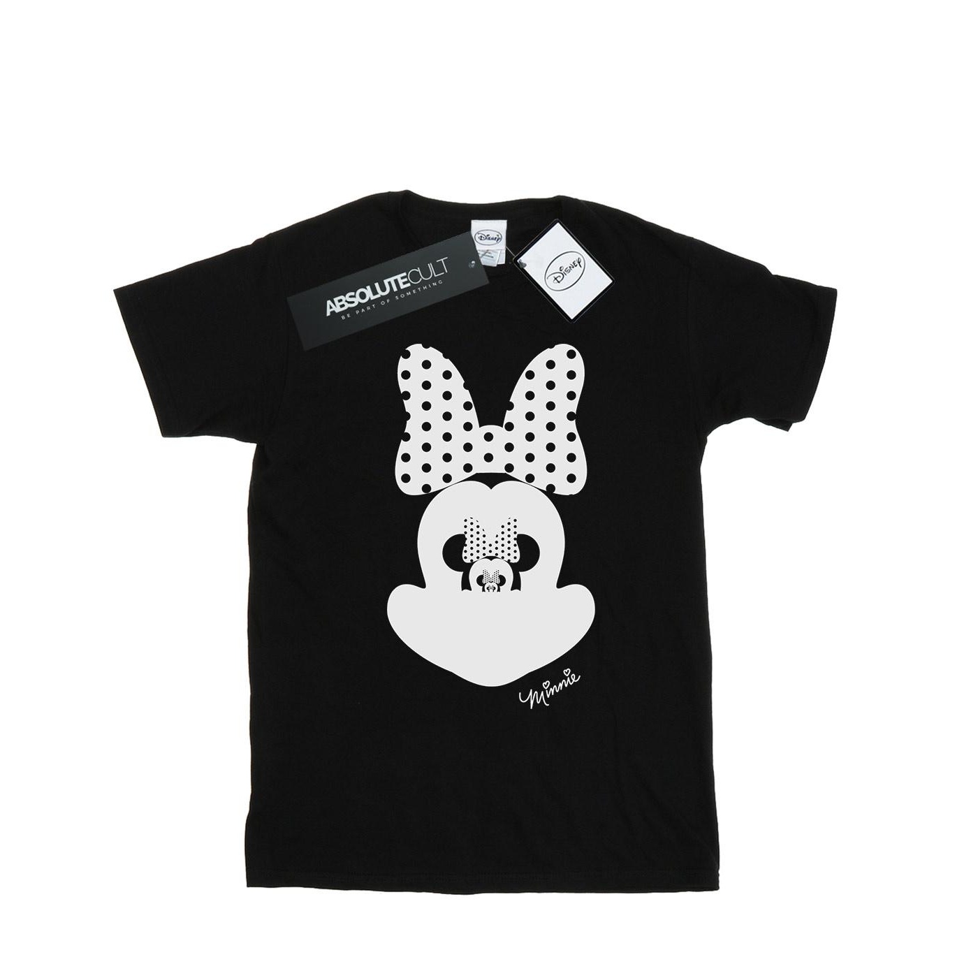 Li-cense Disney dames minnie mouse spiegel illusie katoenen vriendje t-shirt