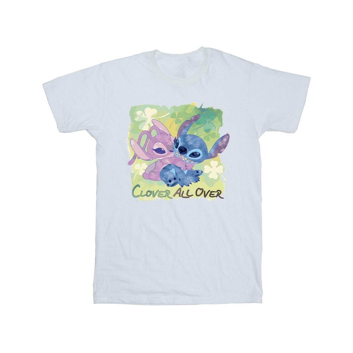 Li-cense Disney jongens lilo and stitch st patrick´s day clover t-shirt