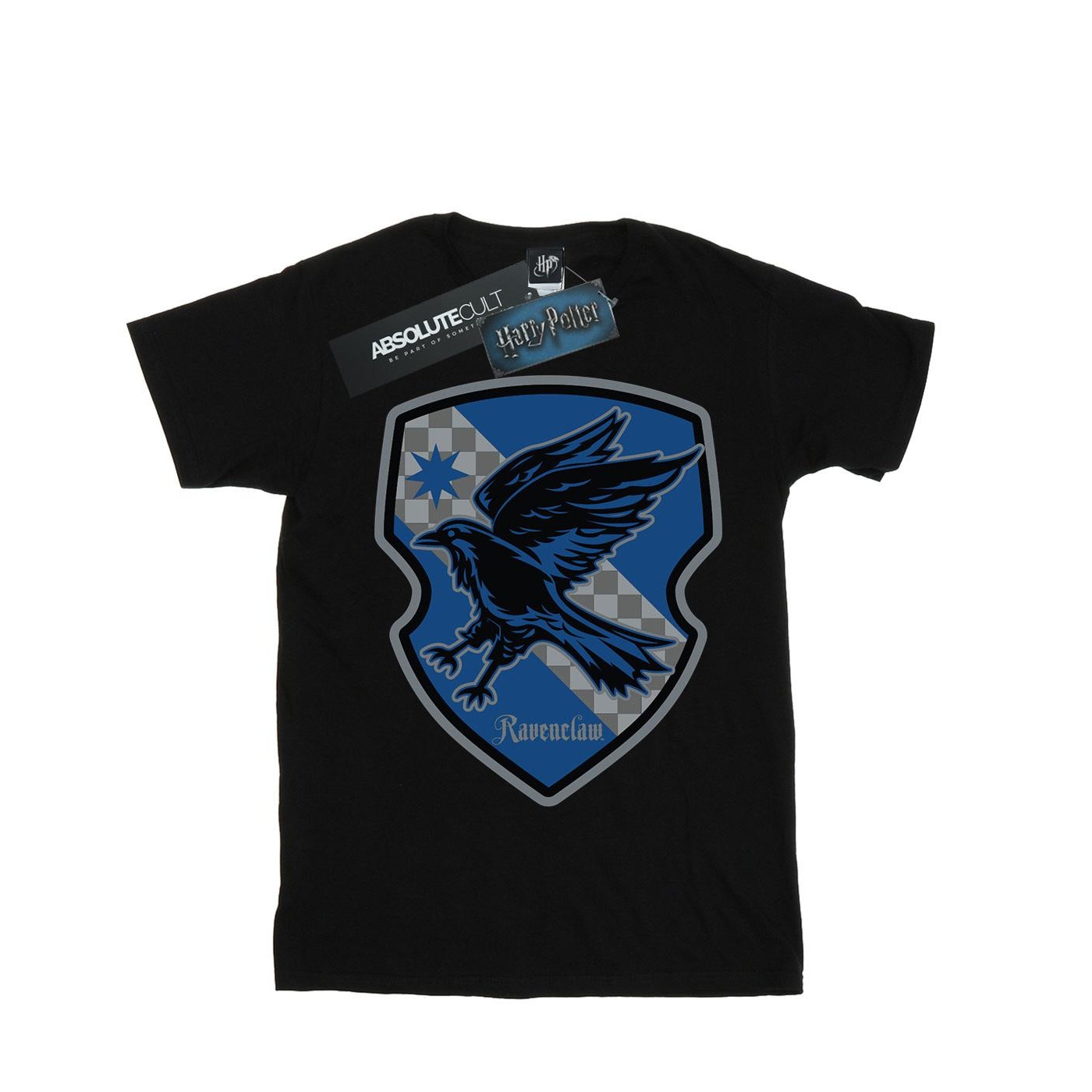 Li-cense Harry potter heren ravenclaw crest flat t-shirt