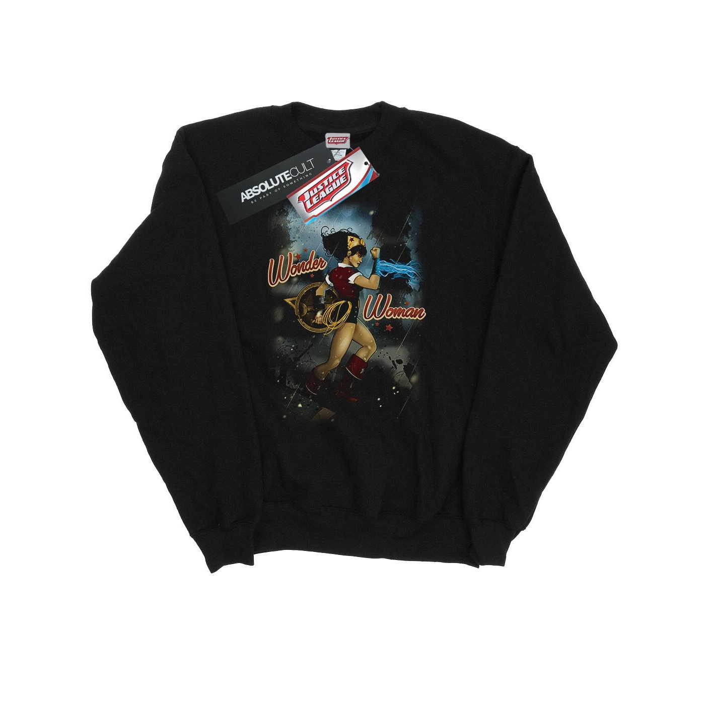 DC Comics Heren wonder woman bombshell cover sweatshirt