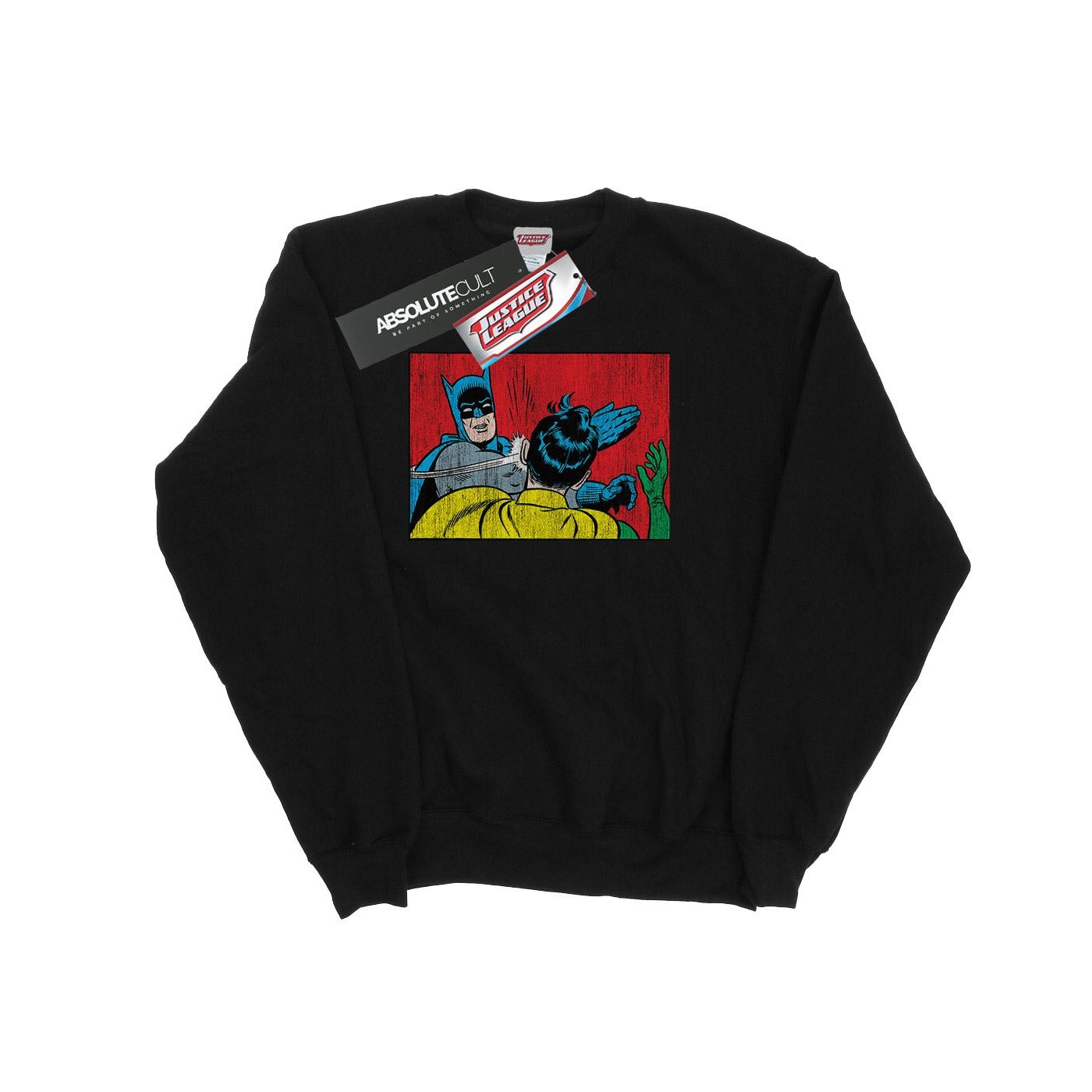 DC Comics Dames batman robin slap sweatshirt