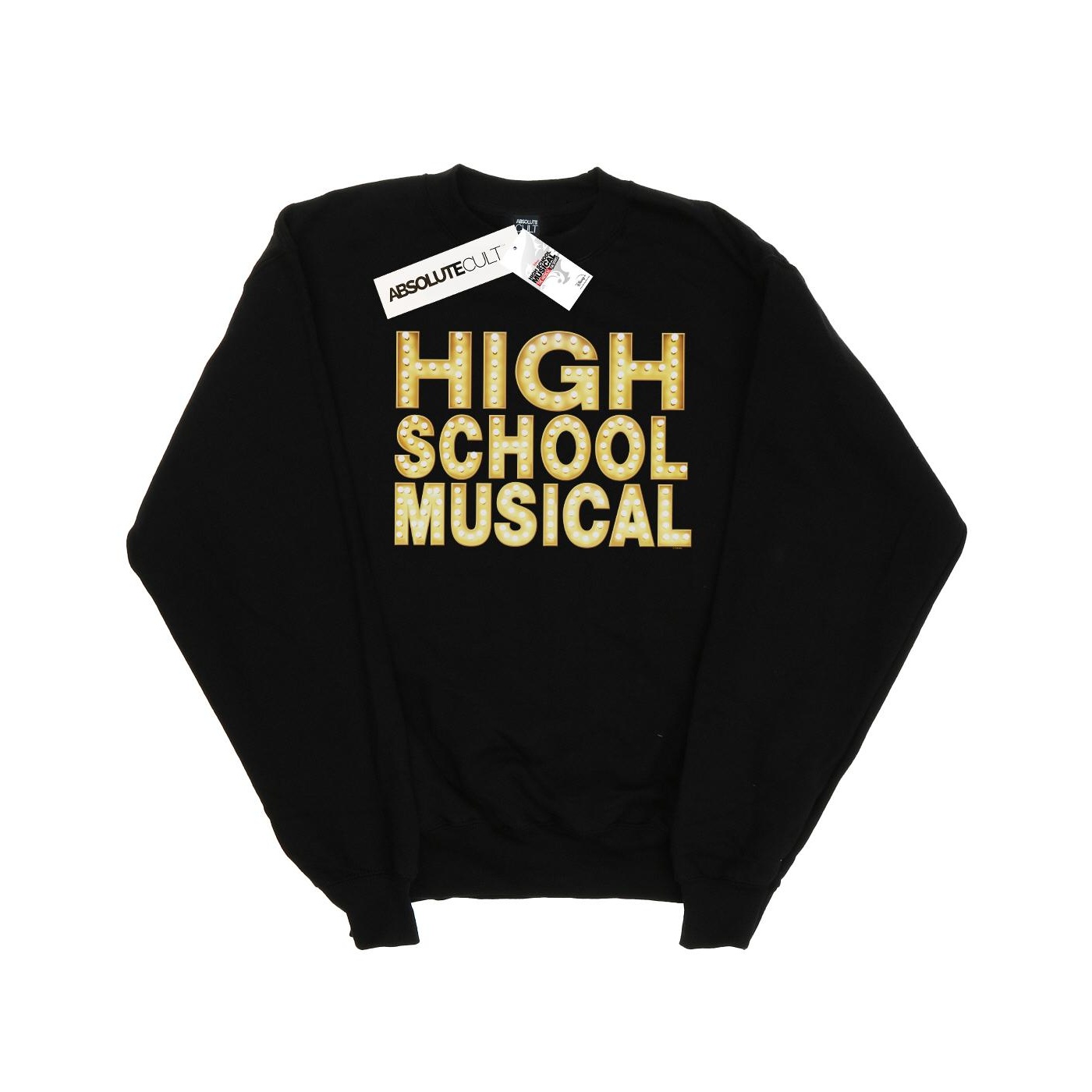 Li-cense Disney dames high school musical the musical lights logo sweatshirt