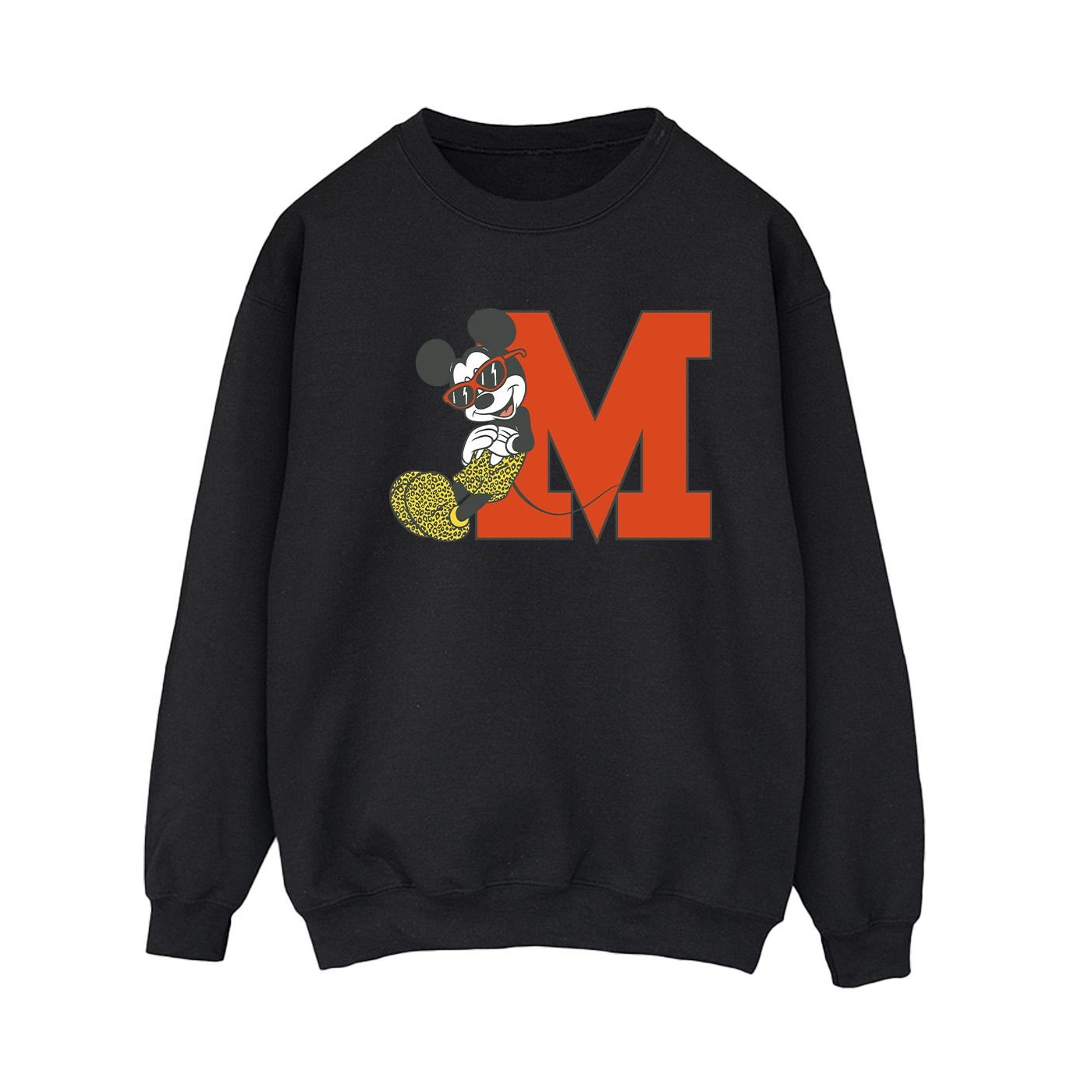 Li-cense Disney dames mickey mouse luipaard broek sweatshirt
