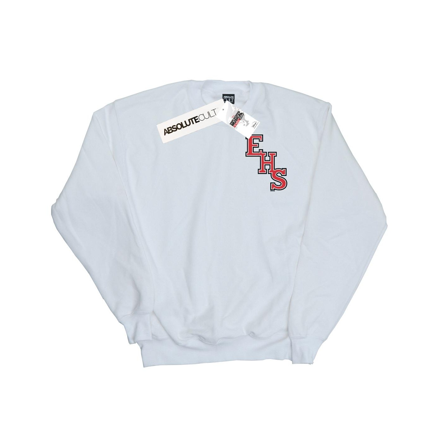 Li-cense Disney dames high school musical the musical ehs logo borstprint sweatshirt
