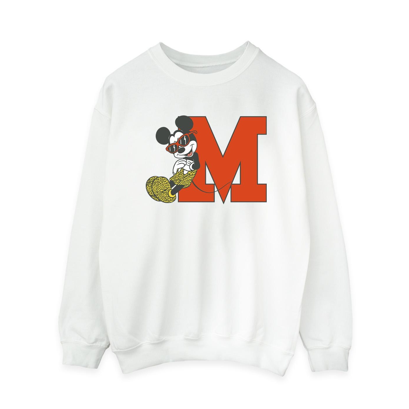 Li-cense Disney dames mickey mouse luipaard broek sweatshirt