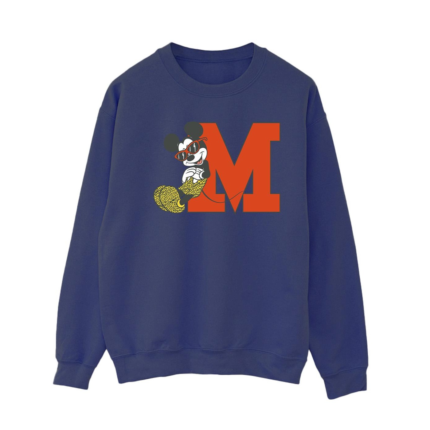 Li-cense Disney dames mickey mouse luipaard broek sweatshirt
