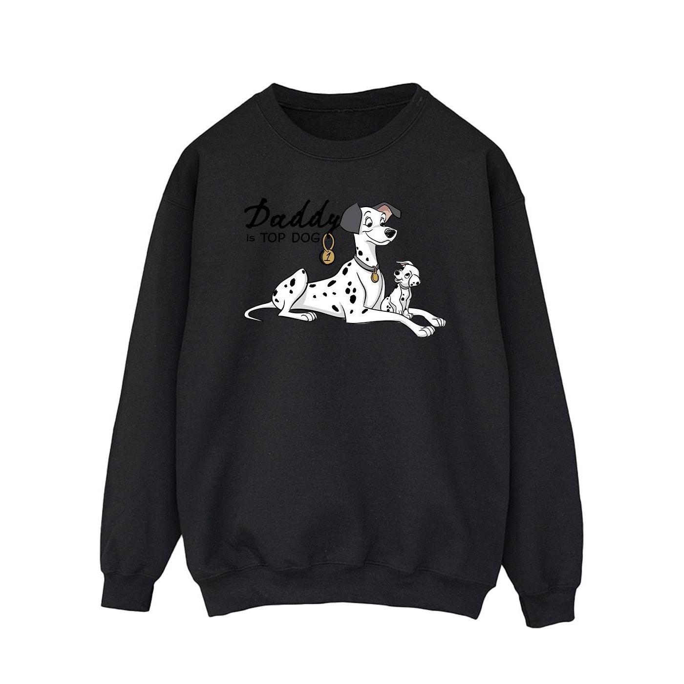 Disney Heren 101 dalmatiërs top hond sweatshirt