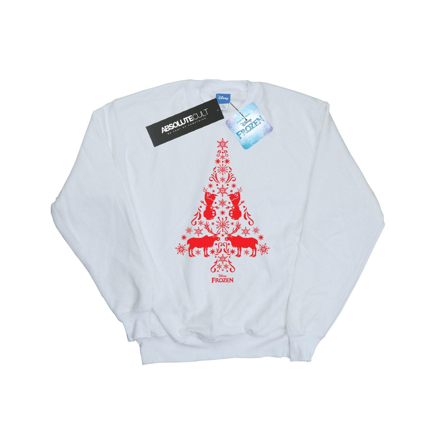 Li-cense Disney heren frozen kerstboom sweatshirt