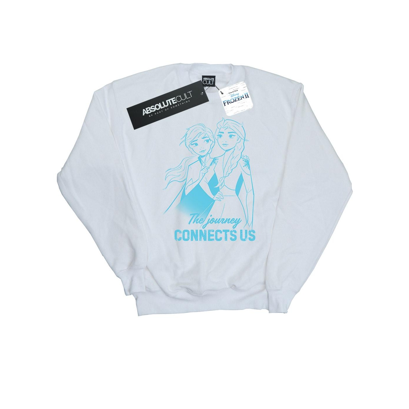 Li-cense Disney heren frozen 2 elsa en anna the journey connects us sweatshirt