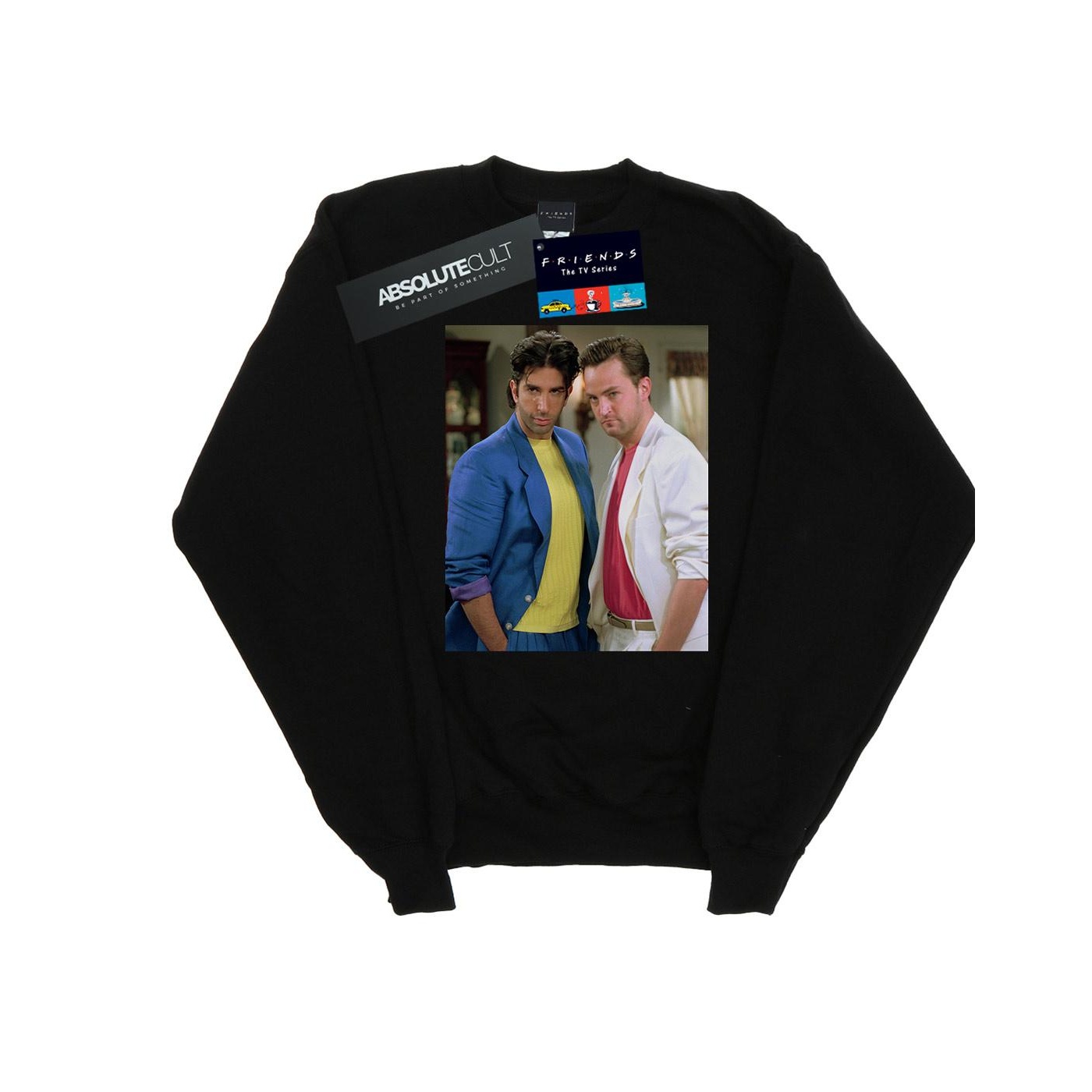 Friends Heren 80's ross en chandler sweatshirt