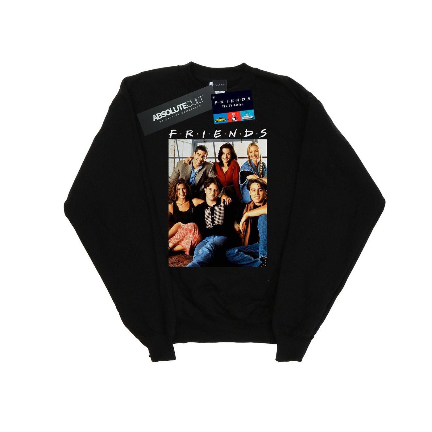 Friends Heren groepsfoto raam sweatshirt