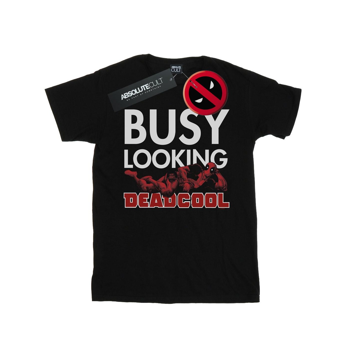 Li-cense Marvel heren deadpool bezig deadcool t-shirt