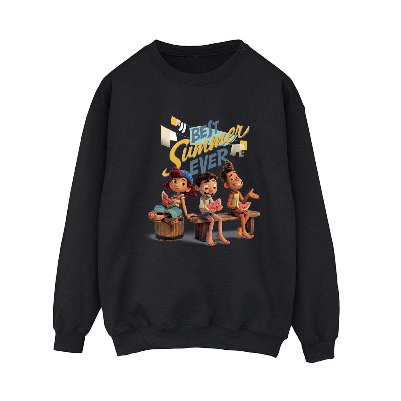 Li-cense Disney dames luca best summer ever sweatshirt