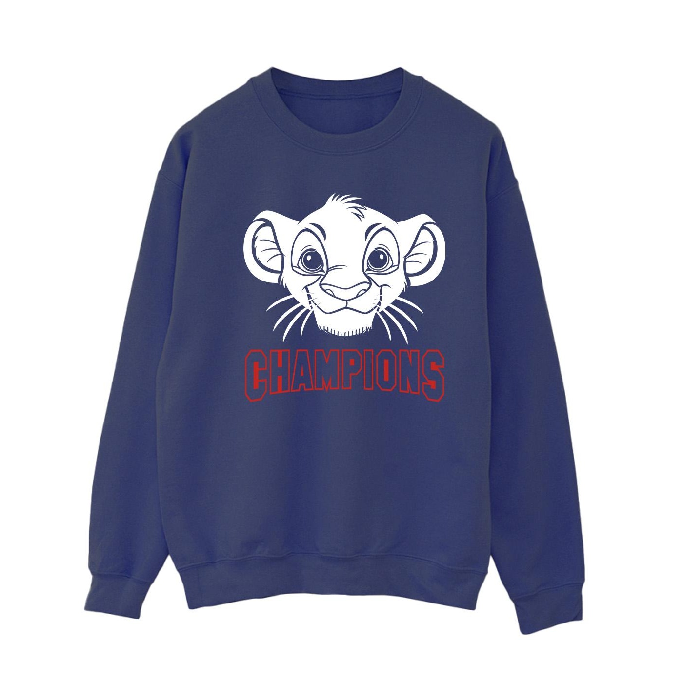Li-cense Disney dames the lion king simba gezicht champion sweatshirt