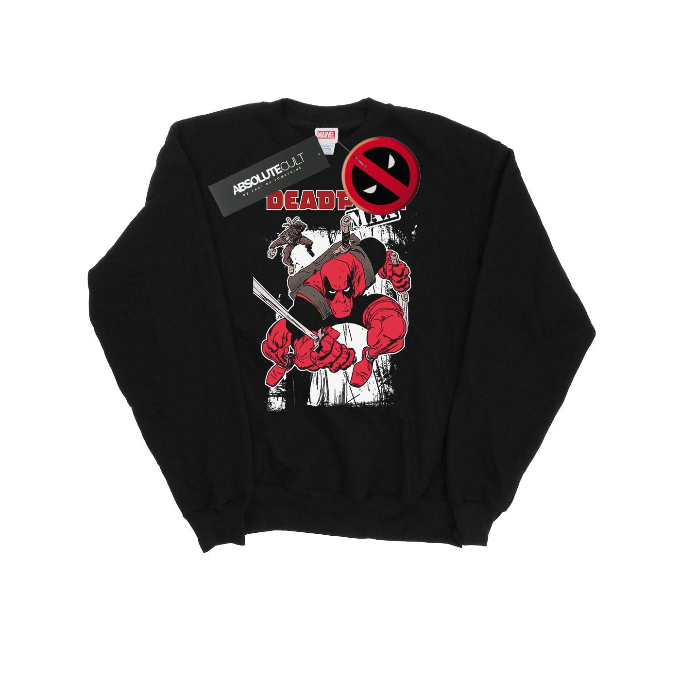 Marvel Avengers Heren deadpool max sweatshirt