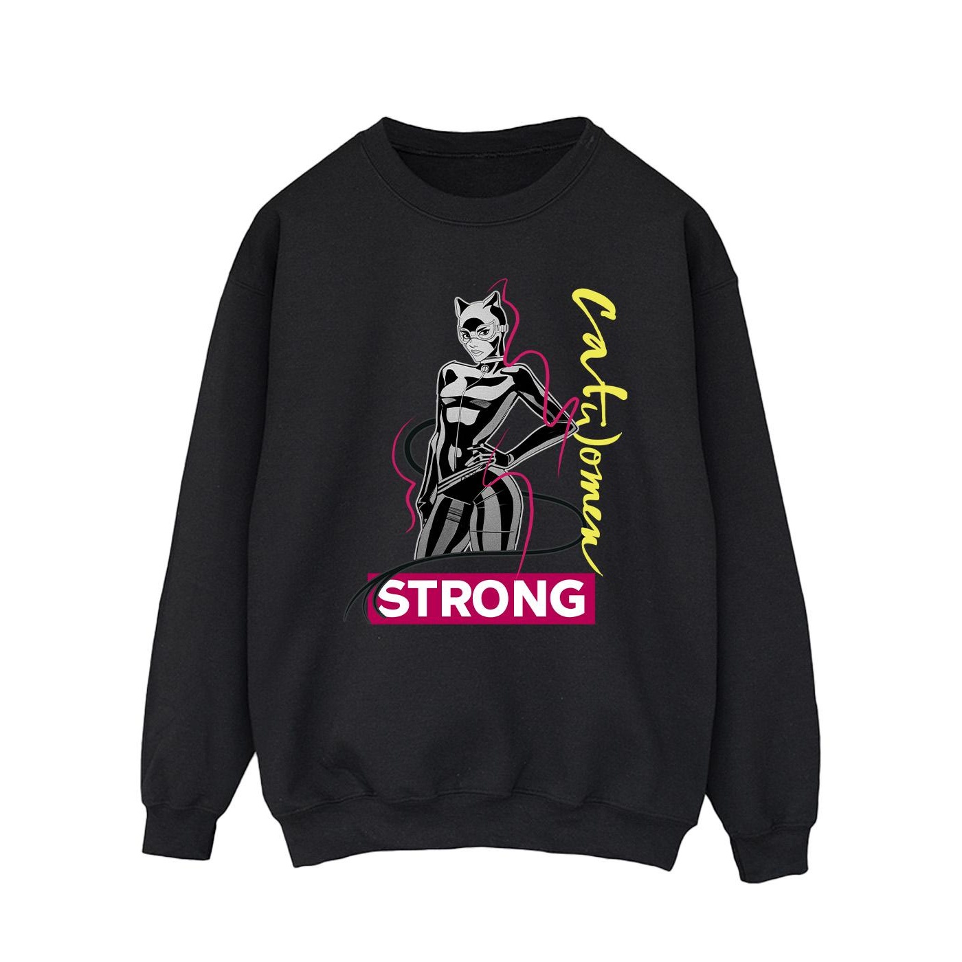 DC Comics Heren batman catwoman sterk sweatshirt