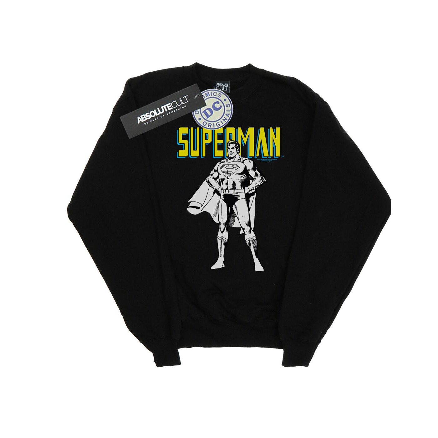 DC Comics Dames superman mono action pose sweatshirt