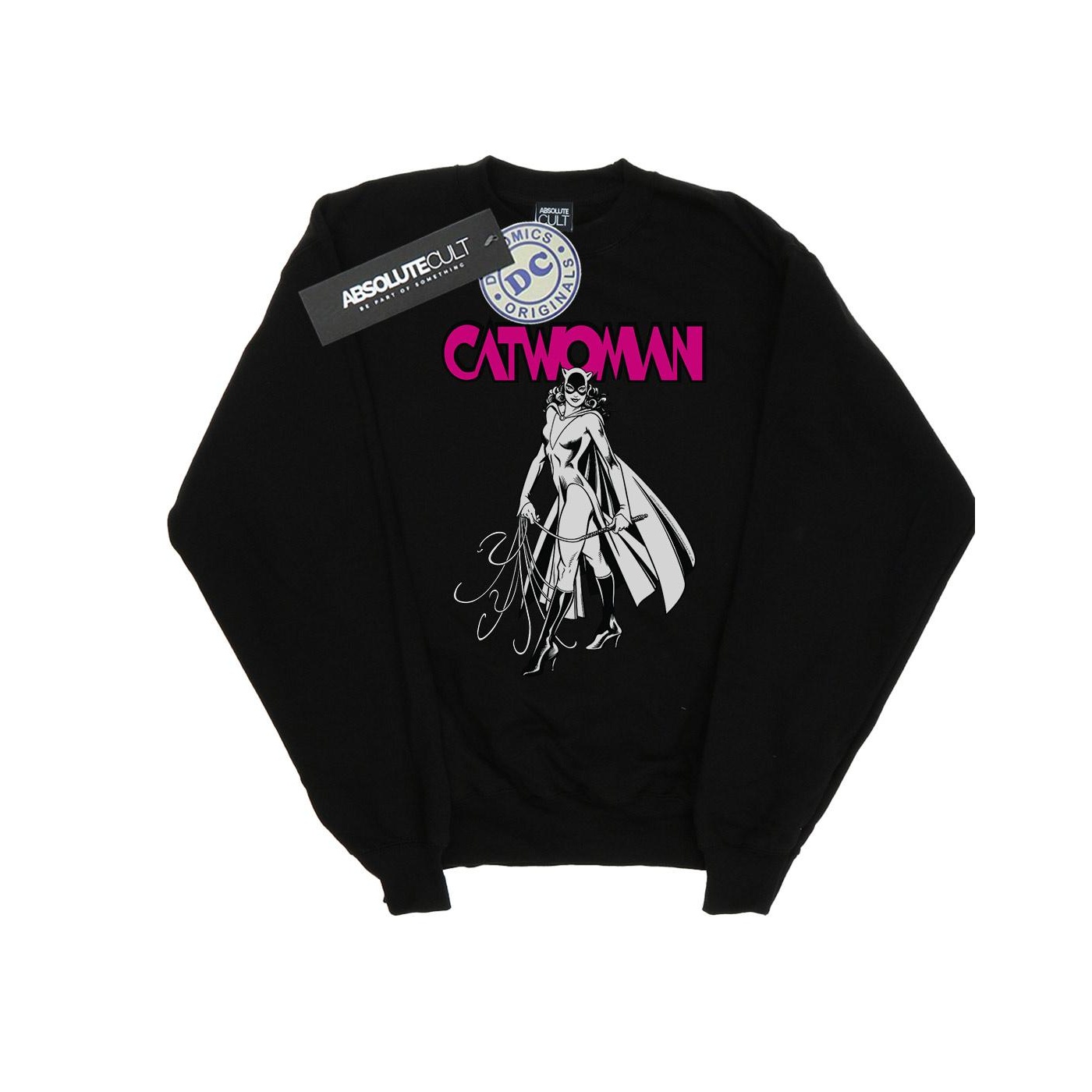 DC Comics Dames catwoman whip sweatshirt