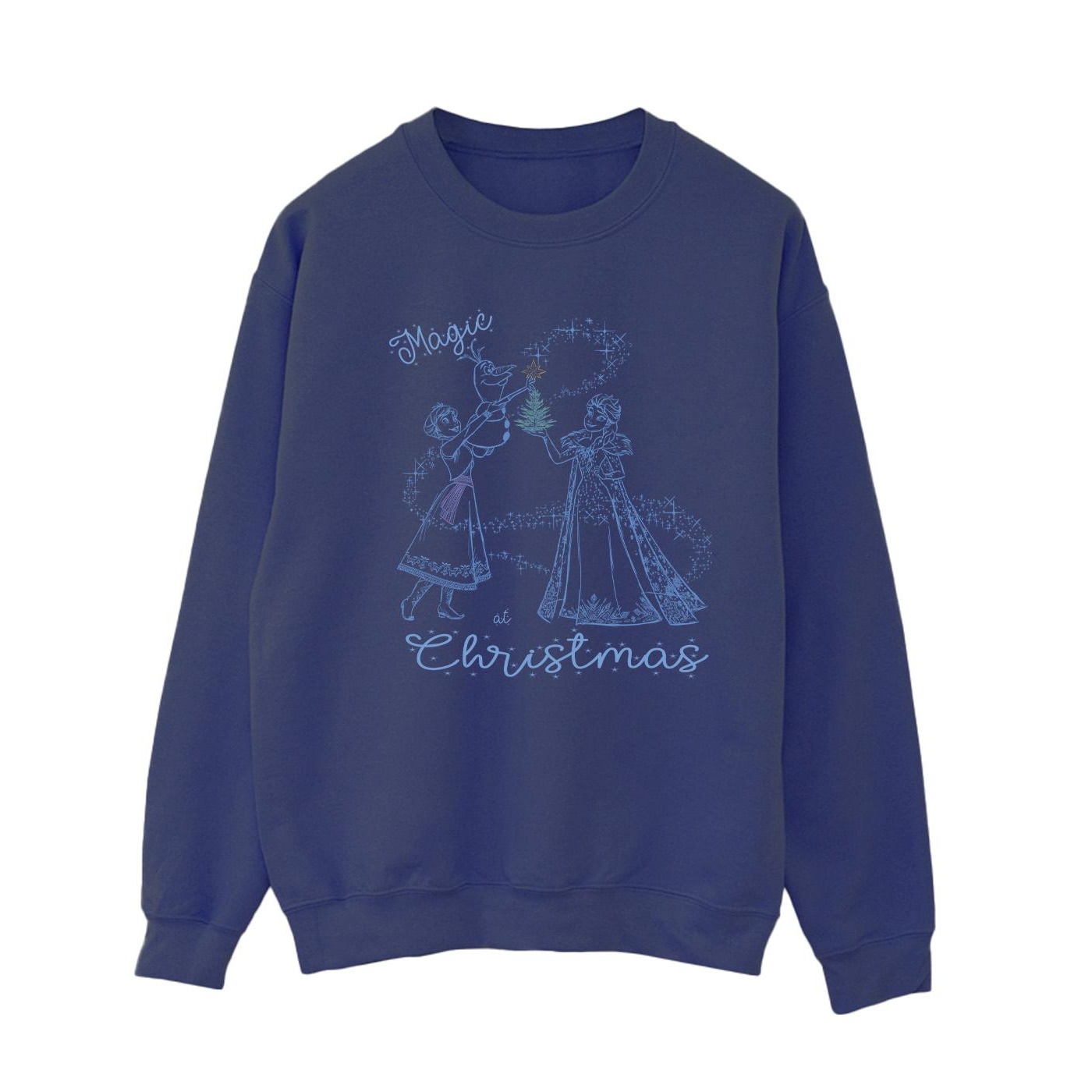 Disney Dames frozen magic kerst sweatshirt