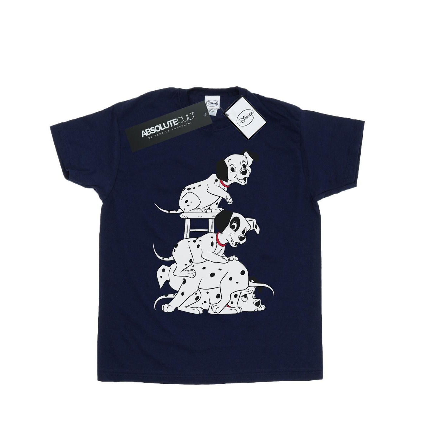 Li-cense Disney heren 101 dalmatiërs stoel t-shirt