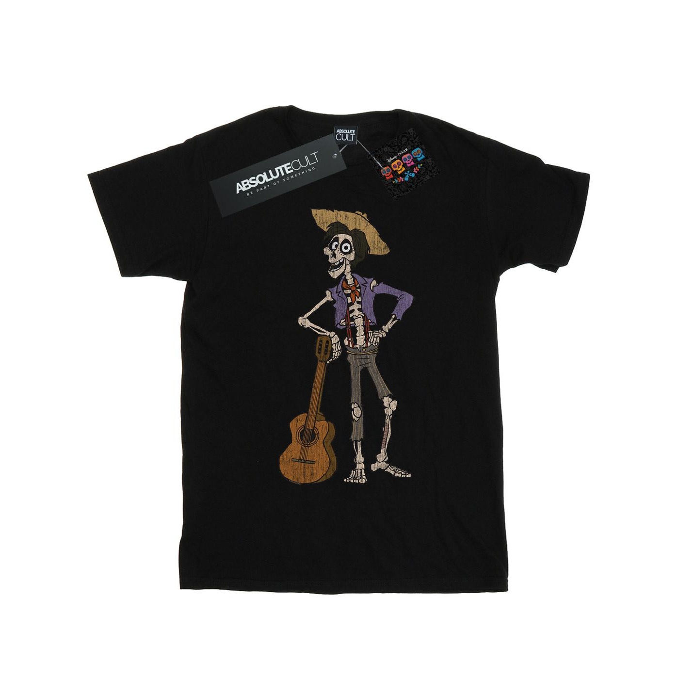 Li-cense Disney jongens coco hector met gitaar t-shirt