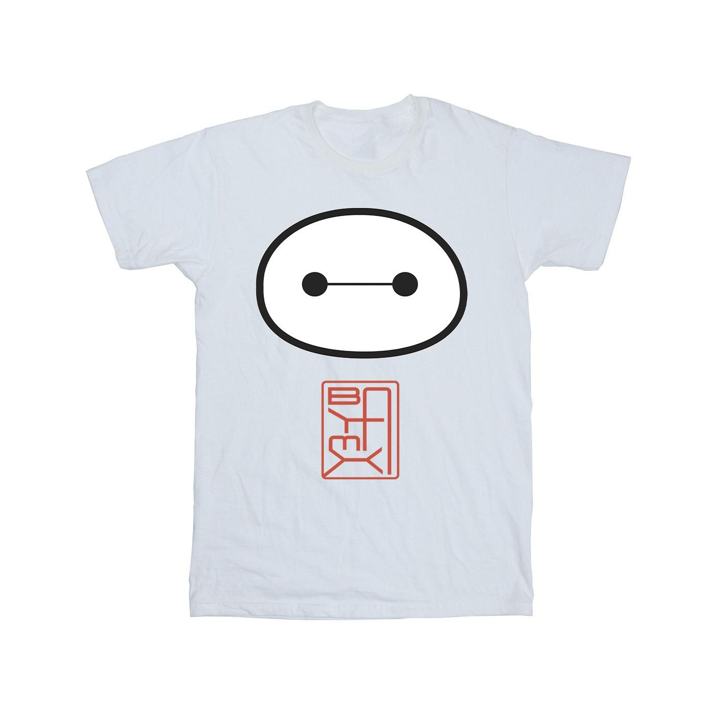 Li-cense Disney heren big hero 6 baymax icoon t-shirt