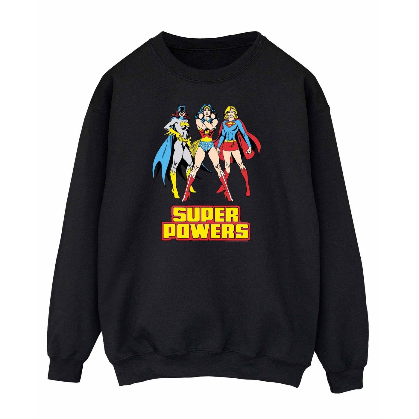 DC Comics Dames super power group wonder woman sweatshirt