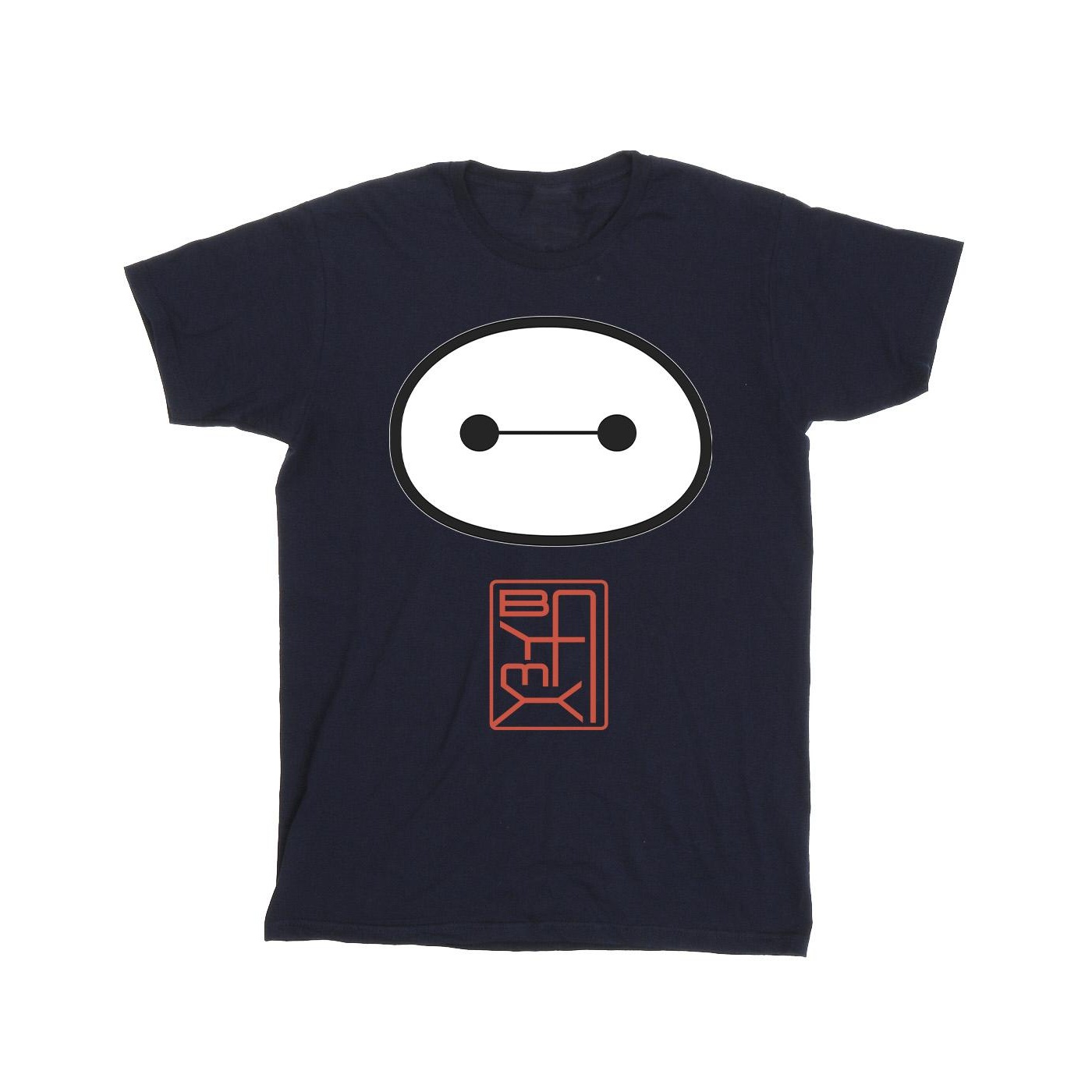 Li-cense Disney heren big hero 6 baymax icoon t-shirt