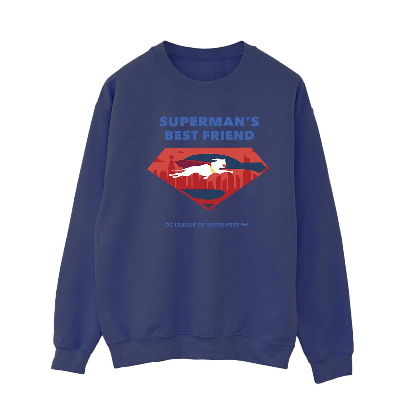 DC Comics Dames dc league of super-pets superman´s beste vriend sweatshirt