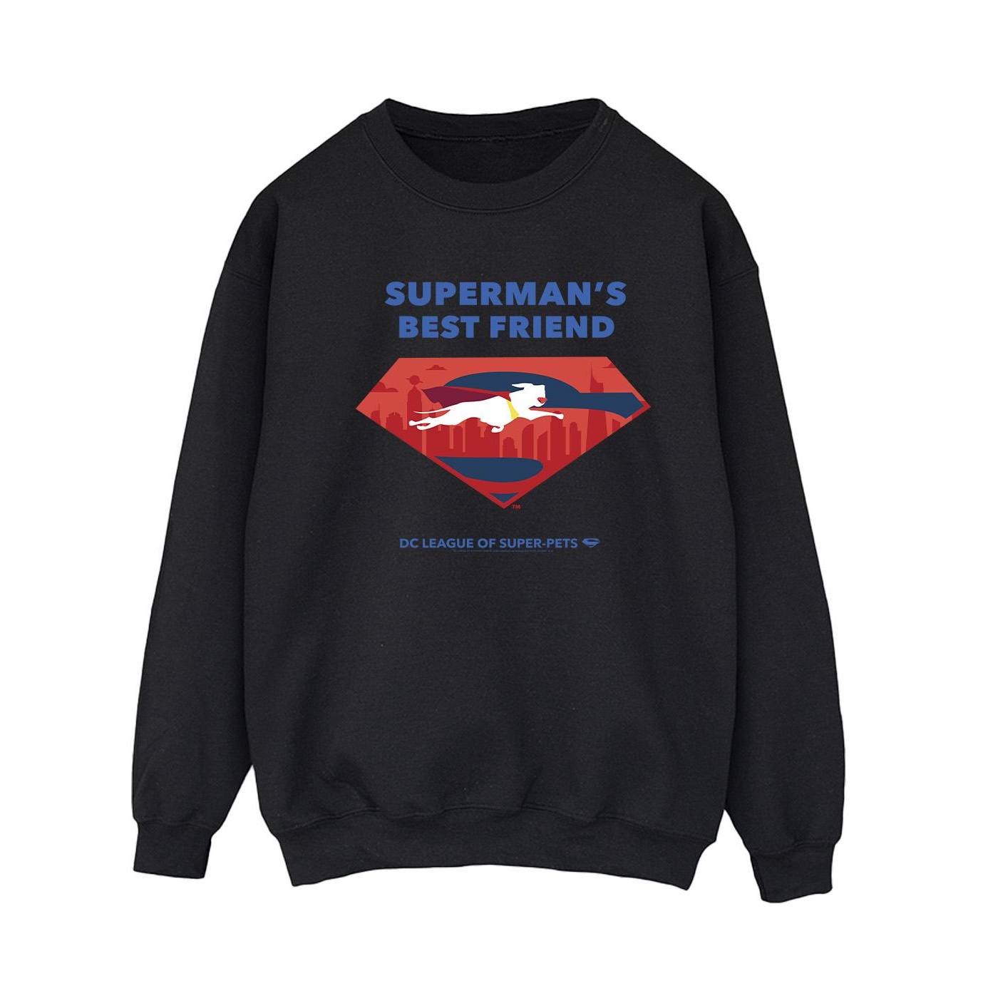 DC Comics Dames dc league of super-pets superman´s beste vriend sweatshirt