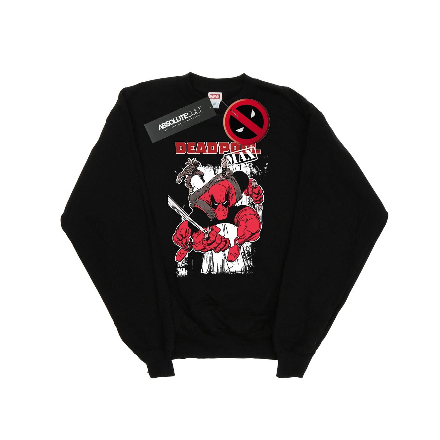 Marvel Avengers Dames deadpool max sweatshirt