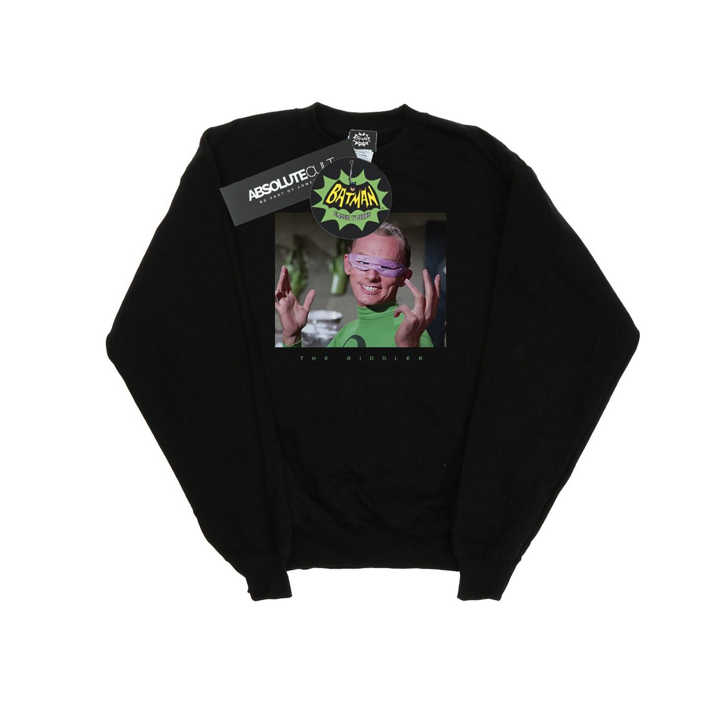 DC Comics Dames batman tv series the riddler photgraph sweatshirt