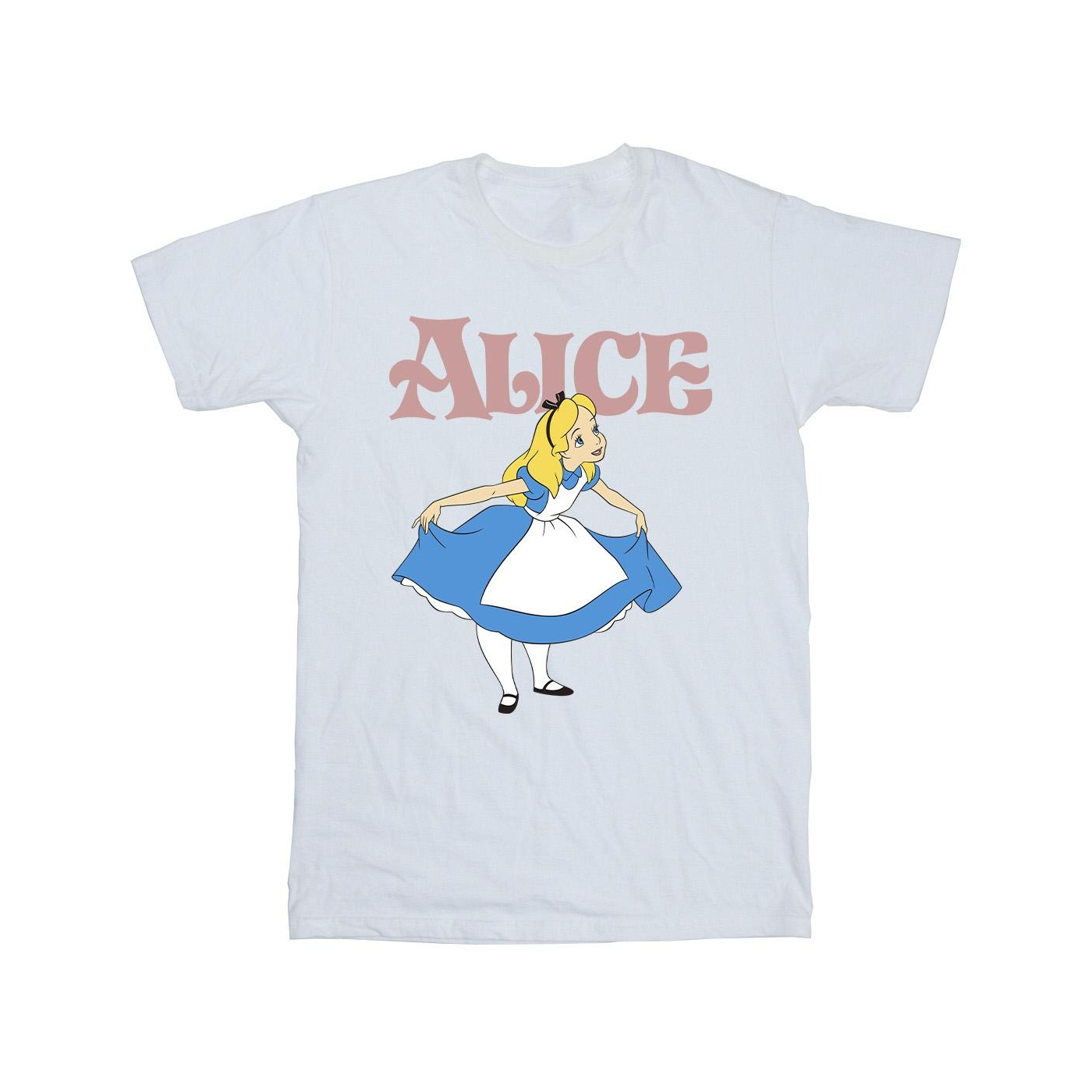 Li-cense Disney heren alice in wonderland take a bow t-shirt
