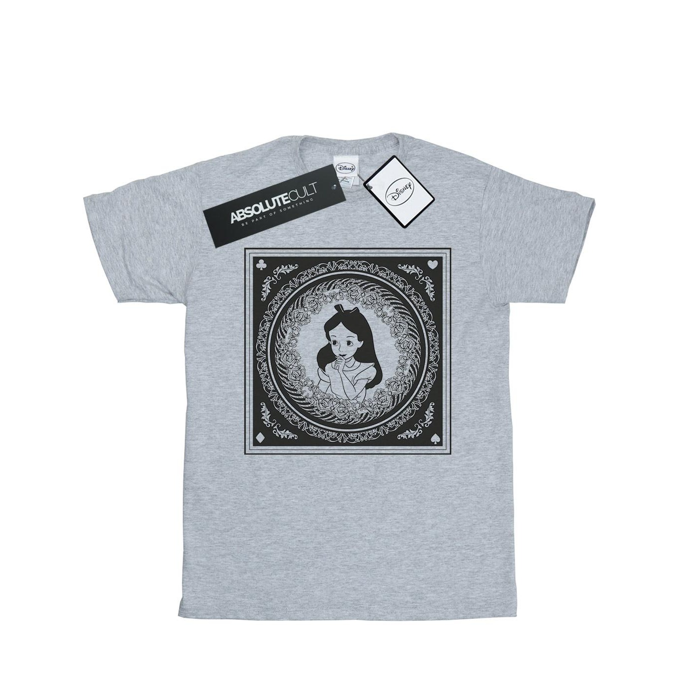 Li-cense Disney heren alice in wonderland box t-shirt