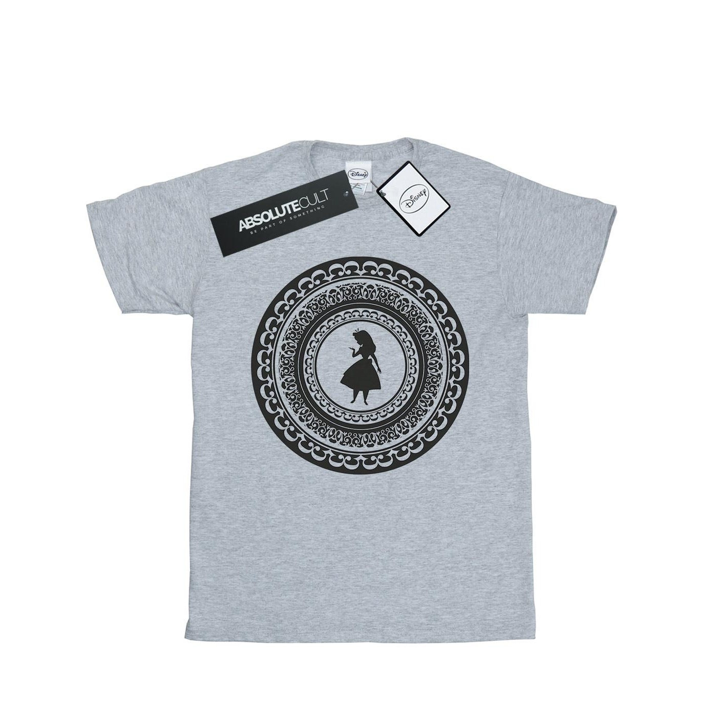 Li-cense Disney heren alice in wonderland cirkel t-shirt