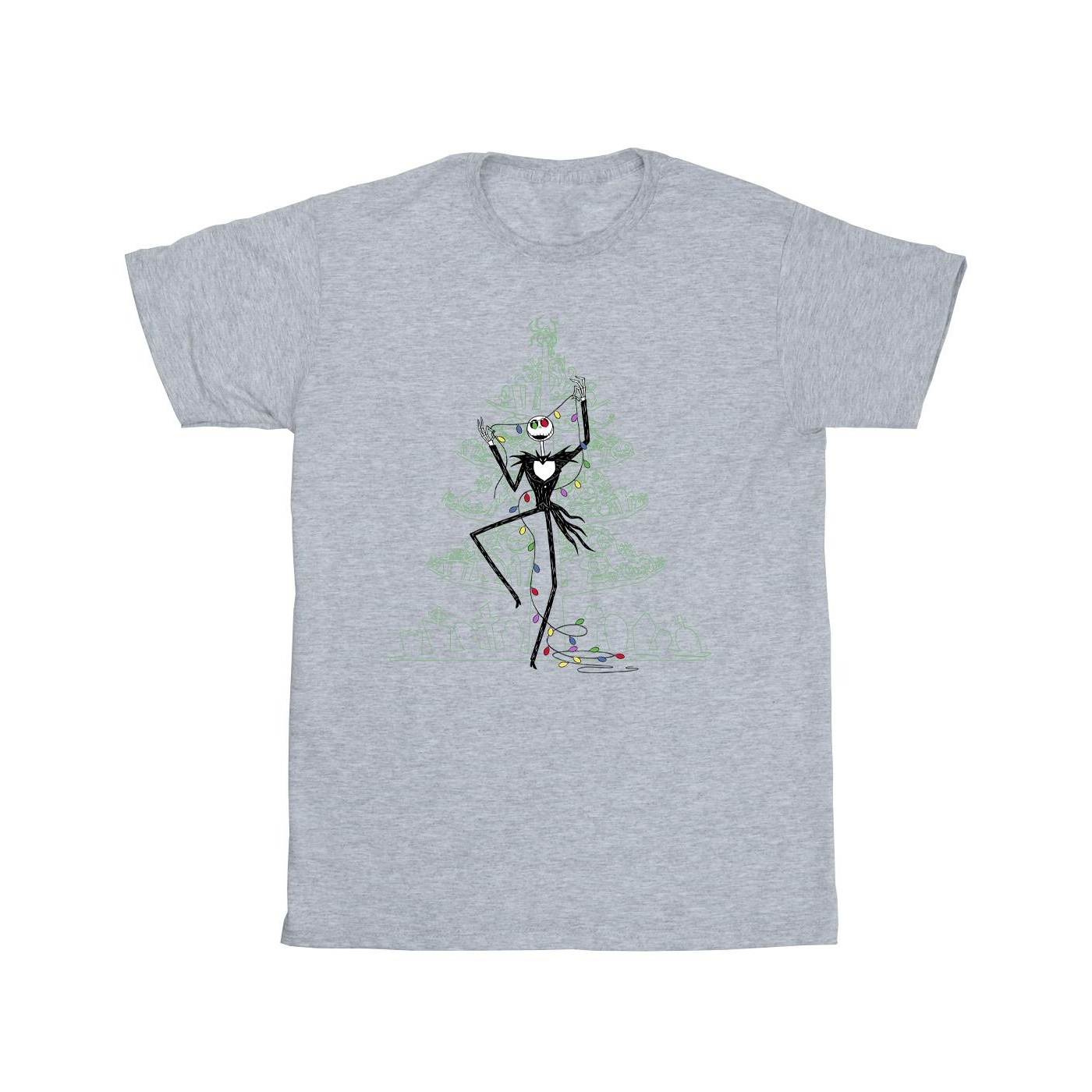Li-cense Disney jongens the nightmare before christmas boom groen t-shirt