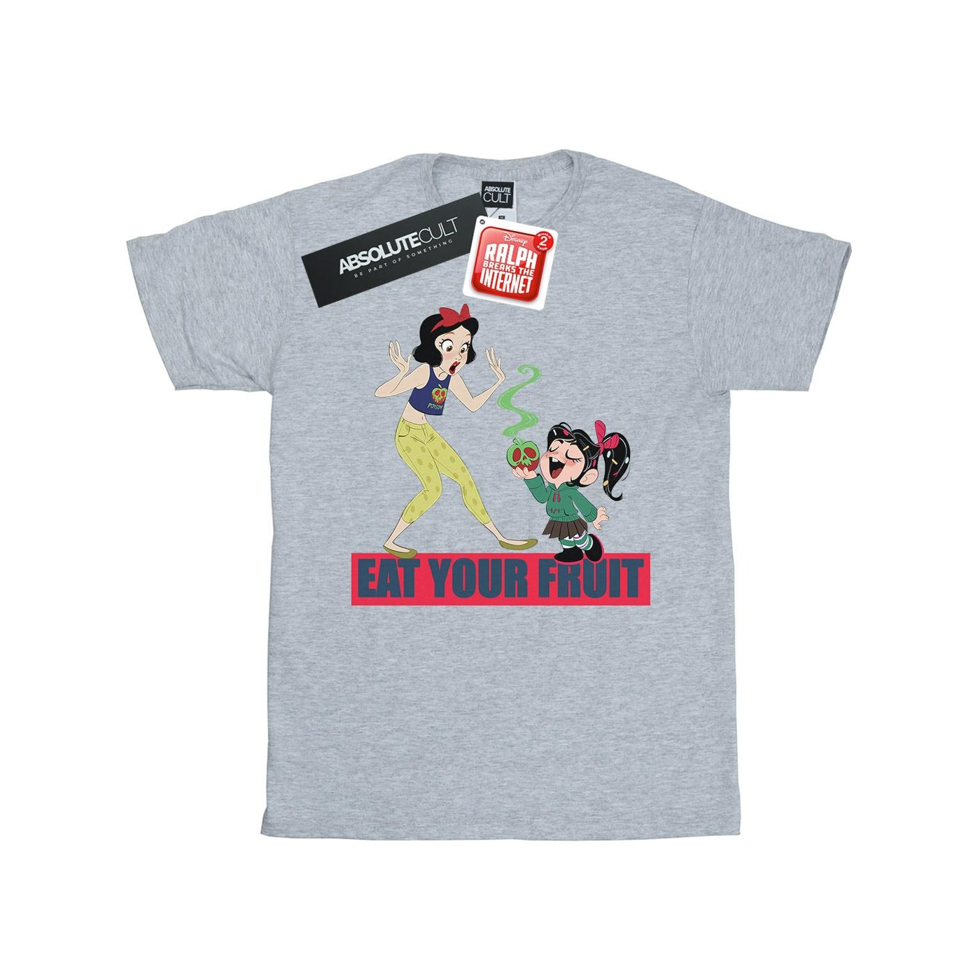 Li-cense Disney heren wreck it ralph eet je fruit t-shirt