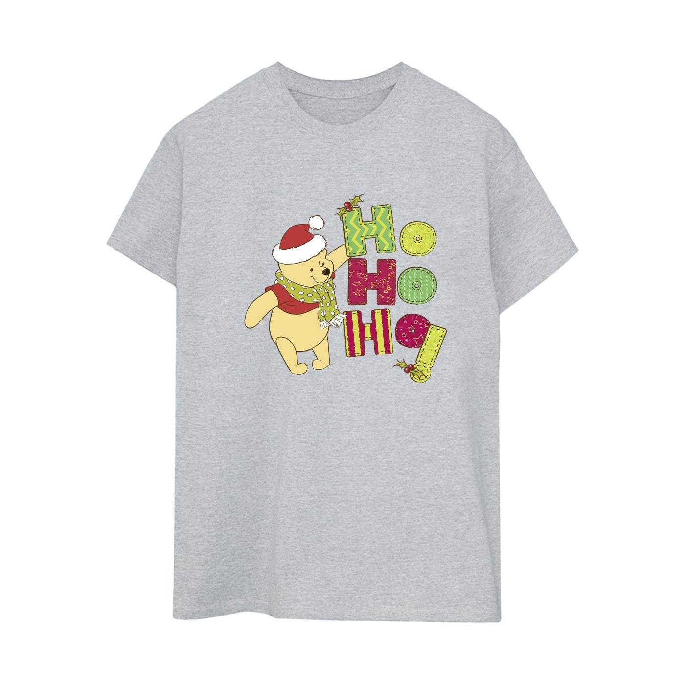 Li-cense Disney dames winnie the pooh ho ho ho sjaal katoenen vriendje t-shirt
