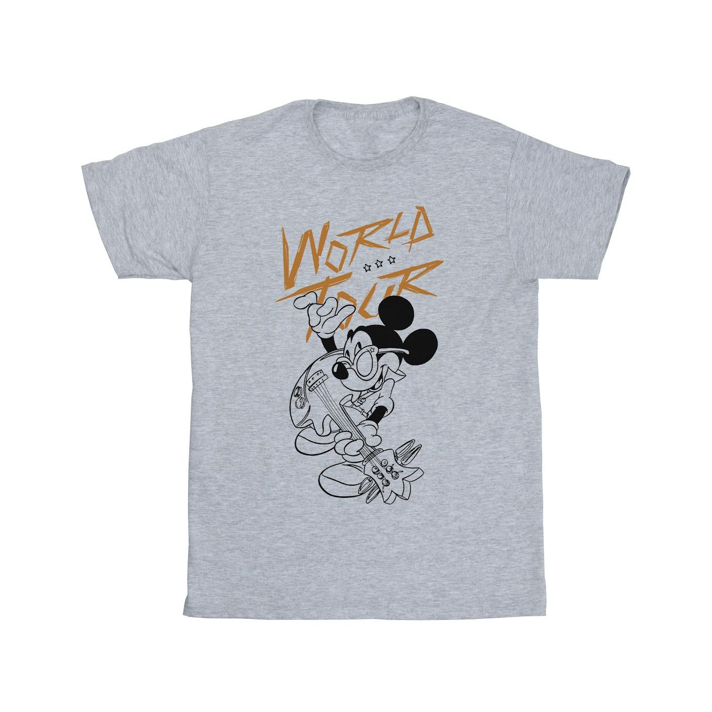 Li-cense Disney jongens mickey mouse world tour lijn t-shirt