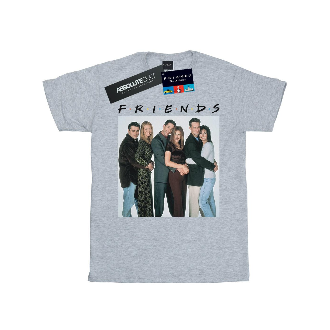 Li-cense Friends jongens groepsfoto knuffels t-shirt